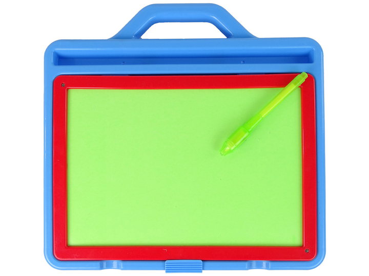 Zestaw do rysowania LEAN Toys znikopis magnetyczny dwustronny z pisakami i magnesami (5905515356367) - obraz 2
