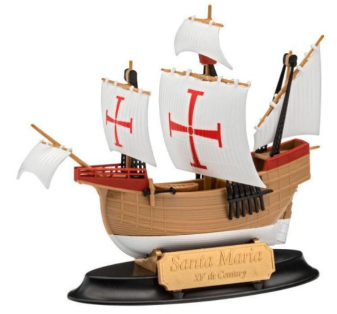 Модель до складання Revell Cobi Вітрильник Santa Maria 38 деталей (4009803056609) - зображення 2