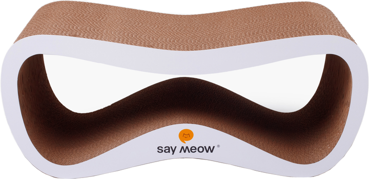 Кігтеточка (дряпка) - лежанка для котів Say Meow Grace Max 67 х 27 х 35 см (8040190105002/4820290060043) - зображення 1