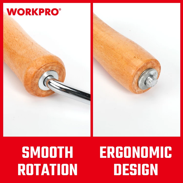 Крюк усиленный для скручивания вязальной проволоки WORKPRO WP329032 - Фото 6 Крюк усиленный для скручивания вязальной проволоки WORKPRO WP329032 - изображение 6