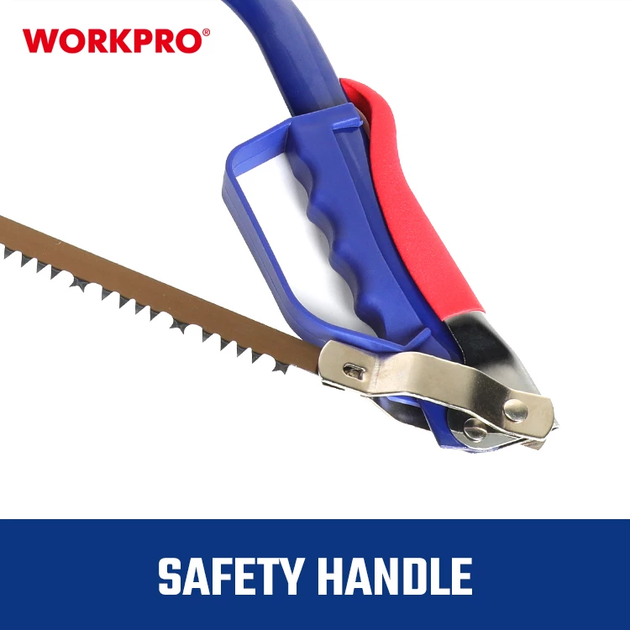 Ножовка по дереву лучковая WORKPRO 530 мм PRO WP215019 - изображение 4