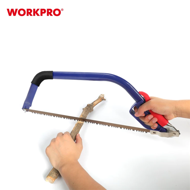 Ножовка по дереву лучковая WORKPRO 530 мм PRO WP215019 - изображение 6