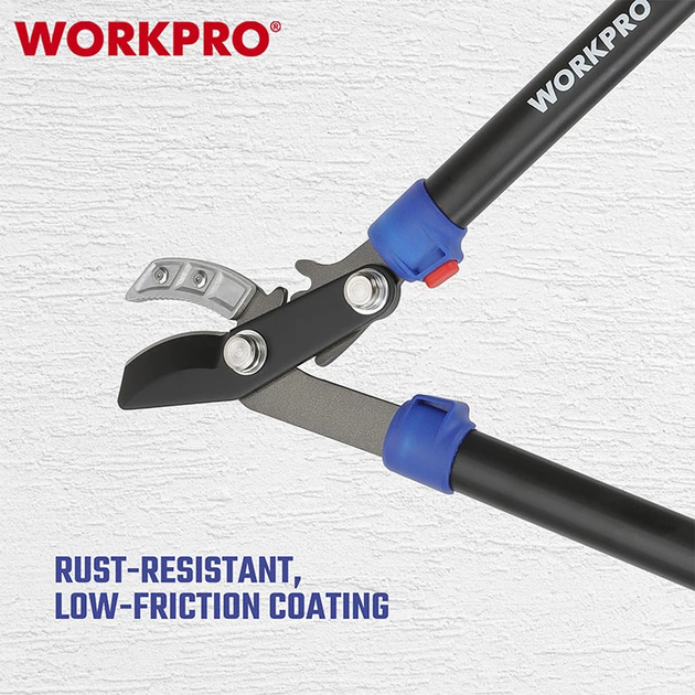 Сучкорез садовый с опорной наковальней WORKPRO 700 мм PRO WP332021 - изображение 4
