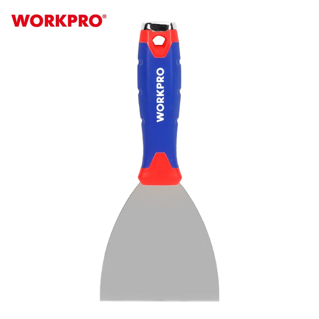 Набор ударных шпателей (нержавеющая термообработанная сталь) WORKPRO (4 шт: 40/80/100/150 мм) PRO WP204306 - Фото 3 Набор ударных шпателей (нержавеющая термообработанная сталь) WORKPRO (4 шт: 40/80/100/150 мм) PRO WP204306 - изображение 3
