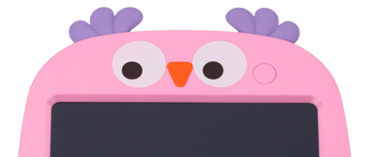Планшет для малювання LEAN Toys Птах рожевий, Стилус (5905991003762) - зображення 3