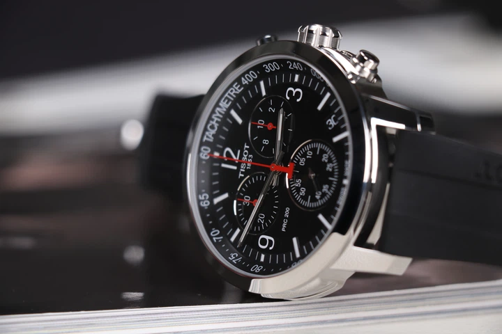 Часы Tissot PRC 200 Chronograph T114.417.17.057.00 - изображение 4