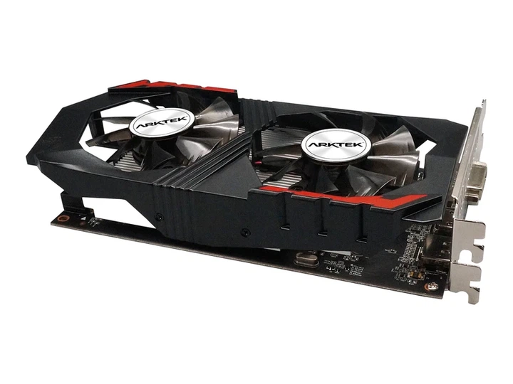 Відеокарта Arktek GeForce GTX 1050 TI Dual Fan 4GB (AKN1050TiD5S4GH1) - Фото 3 Відеокарта Arktek GeForce GTX 1050 TI Dual Fan 4GB (AKN1050TiD5S4GH1) - изображение 3