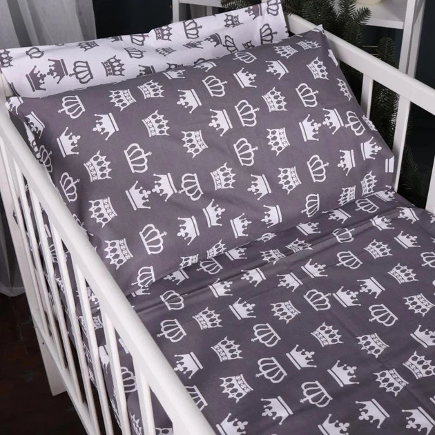 Комплект постельного белья Mirson Полуторный 143x210 см Kids Time 17-0675 Queen of Now Бязь (2200010187793) - Фото 4 Комплект постельного белья Mirson Полуторный 143x210 см Kids Time 17-0675 Queen of Now Бязь (2200010187793) - изображение 4