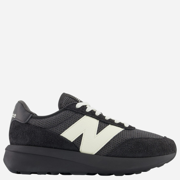 Чоловічі кросівки New Balance 370 U370PB 43 Чорні з білим (197967981142) - зображення 1