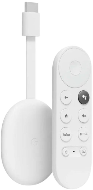 Odtwarzacz multimedialny Google Chromecast 4 with Google TV (GA01919-US) - obraz 1