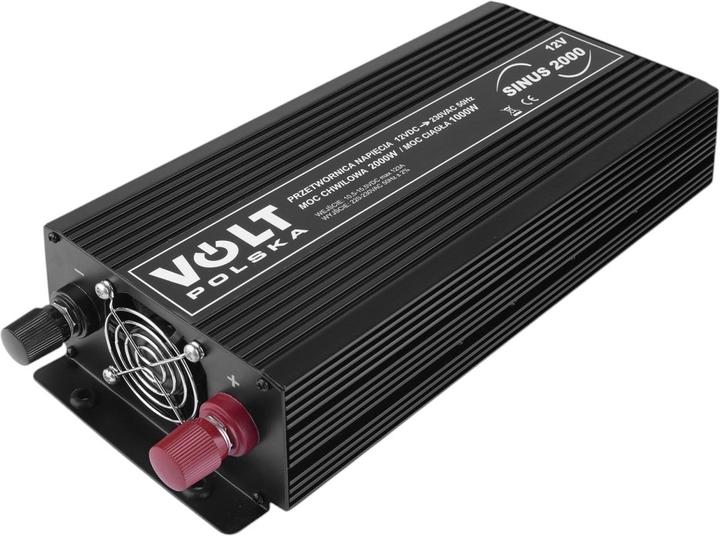 Перетворювач напруги Volt Polska Sinus 2000 12/230V 1000/2000W (3SIP200012) - зображення 2