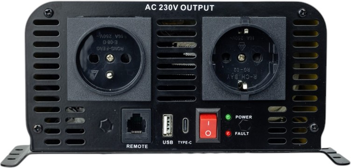 Перетворювач напруги Volt Polska Sinus Plus 3000 12/230V 1500/3000W (3SIR300012) - зображення 4