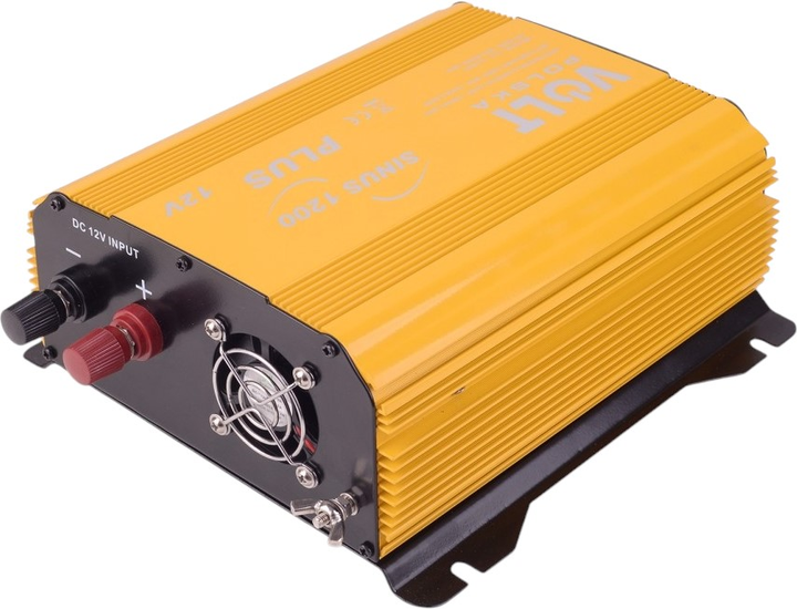 Перетворювач напруги Volt Polska Sinus Plus 1200 12/230V 600/1200W (3SIR120012) - зображення 2