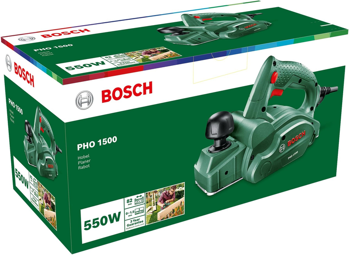 Електричний рубанок Bosch PHO 1500 (3165140776004) - зображення 3