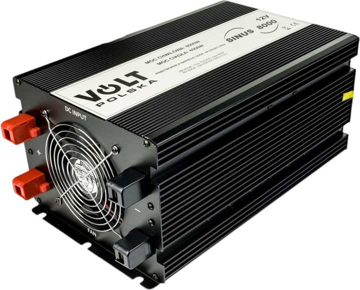 Przetwornica napięcia Volt Polska Sinus 8000 12/230V 4000/8000W (3SIPS80001) - obraz 2