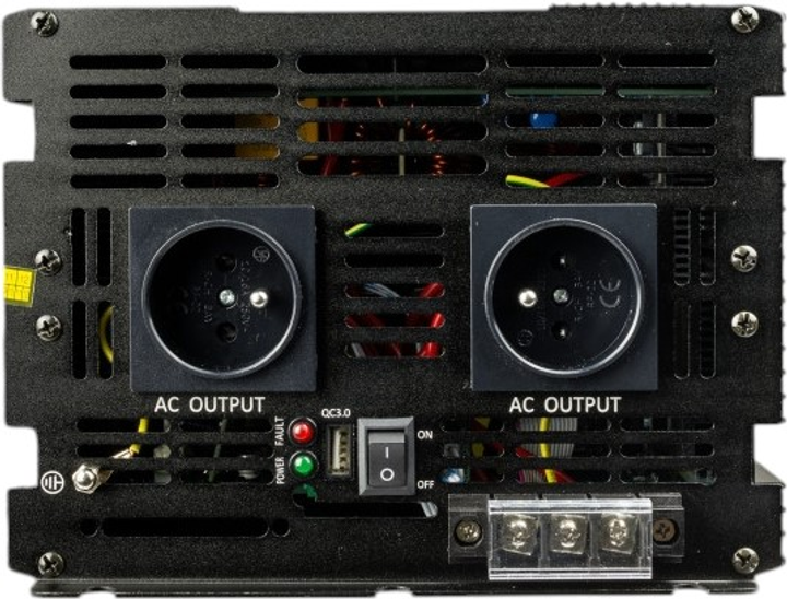 Перетворювач напруги Volt Polska Sinus 8000 12/230V 4000/8000W (3SIPS80001) - зображення 3
