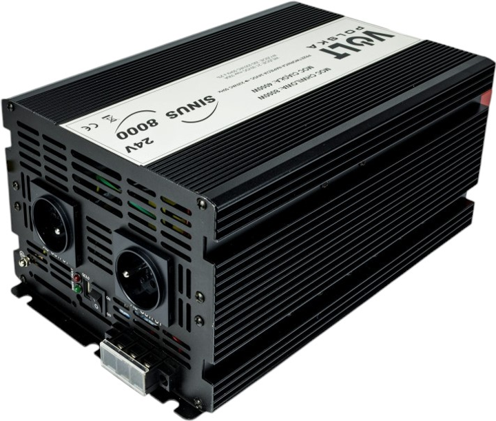 Przetwornica napięcia Volt Polska Sinus 8000 24/230V 4000/8000W (3SIPS80002) - obraz 1