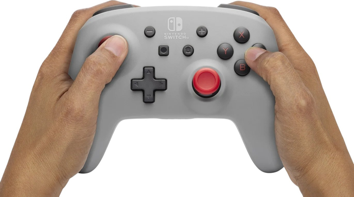 Kontroler PowerA Nintendo Switch Wireless Controller Retro Grey (0617885095313) - obraz 7