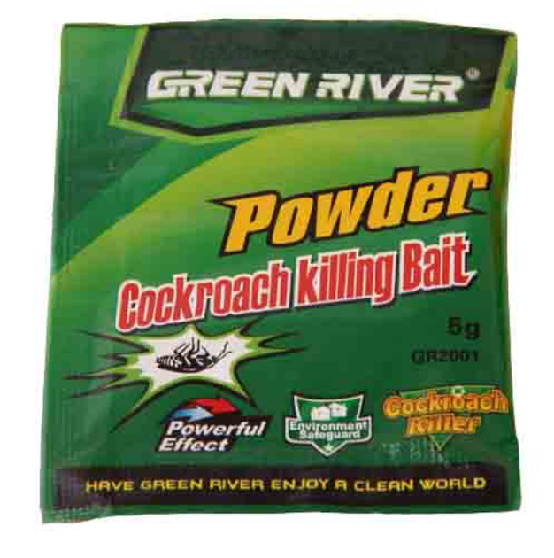 Ефективний порошок від тарганів Powder (Повдер) 50 шт.(5гр)/упаковка Green River - зображення 2