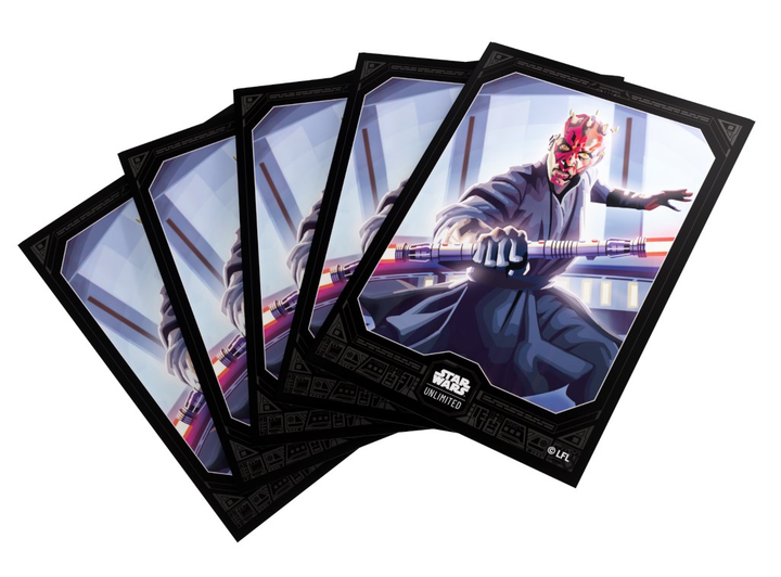 Обкладинки для колекційних карток Gamegenic: Star Wars Unlimited Card Game - Premium Art Sleeves - Darth Maul (4251715418512) - зображення 3