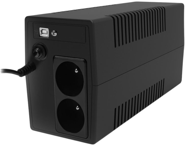 UPS Volt Polska MicroUPS 1000VA/600W 9Ah (5903111886844) - obraz 4
