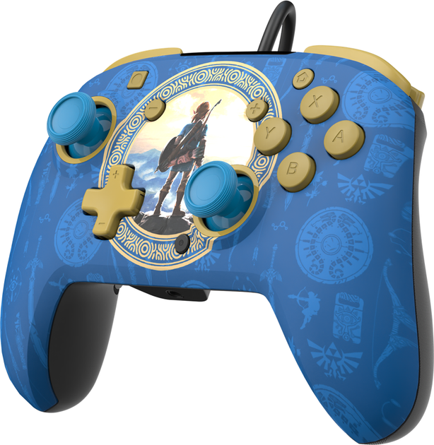 Контролер PDP Nintendo Switch Rematch Zelda Hyrule Blue (0708056070830) - зображення 3