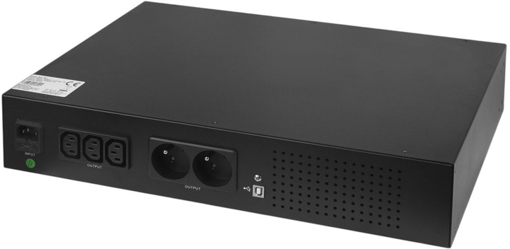 UPS Volt Polska RackUPS 850VA/480W 9Ah (5903111886929) - obraz 3