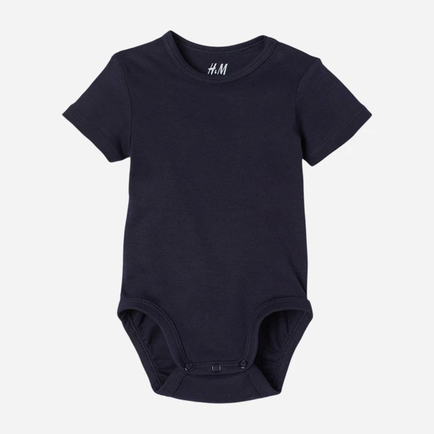 Детская боди-футболка для новорожденных мальчиков H&M 9006730kwer 74 см Темно-синяя (PS2030000352562) - Фото 1 Детская боди-футболка для новорожденных мальчиков H&M 9006730kwer 74 см Темно-синяя (PS2030000352562) - изображение 1