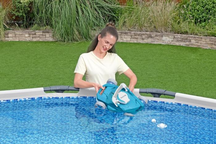 Автоматичний акумуляторний пилосос для басейну Bestway AquaTronix G200 - зображення 4