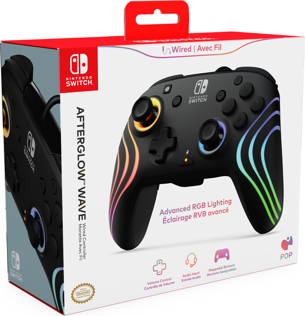 Kontroler PDP Nintendo Switch Afterglow Wave (0708056073671) - obraz 8