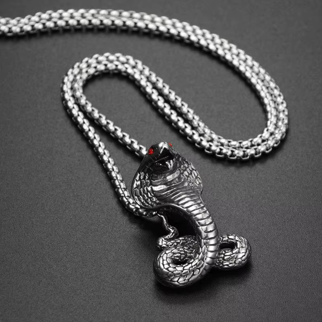 Стильный Кулон-символ на цепи "Кобра" 32*22 мм [AL4383] Zhijia Jewelry - изображение 3