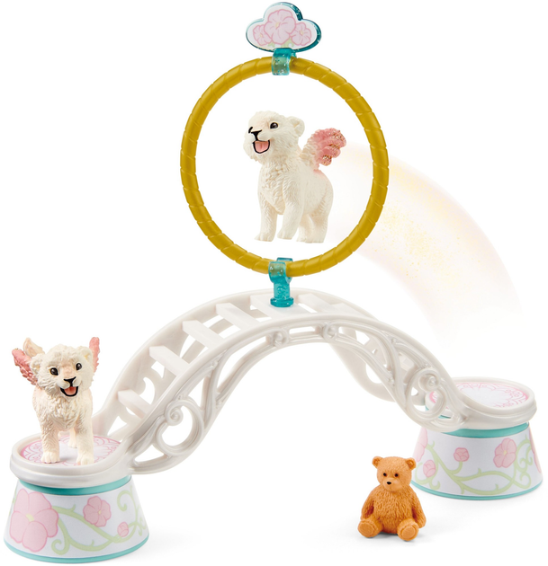 Набір Schleich Дресирування крилатого лева Баяла SLH42524 (4059433573403) - зображення 2