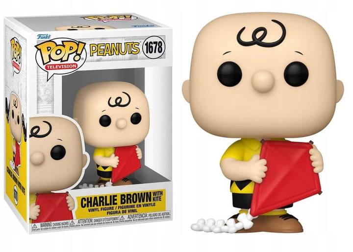 Figurka Funko Pop Television Peanuts Charlie Brown z latawcem 9.5 cm FNK83506 (889698835060) - obraz 2