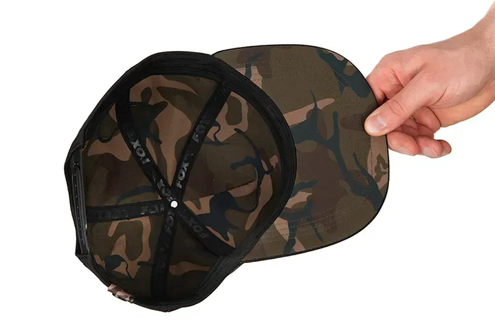 Кепка Fox Black / Camo Snapback hat,CHH029 - Фото 4 Кепка Fox Black / Camo Snapback hat,CHH029 - изображение 4