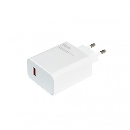 Зарядний пристрій, блок живлення для заряджання телефону 67W з USB кабелем Type-C, - изображение 3