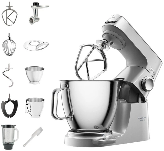 Кухонна машина Kenwood KVL85.224.SI Titanium Chef Baker XL - зображення 1