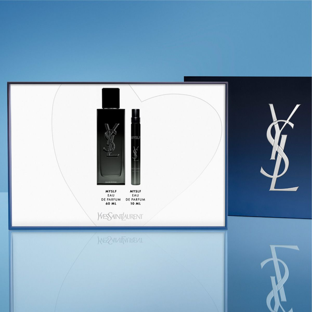 Набір для чоловіків Yves Saint Laurent Myslf Парфумована вода 60 мл + Мініатюра Парфумована вода 10 мл (3614274367829) - зображення 3
