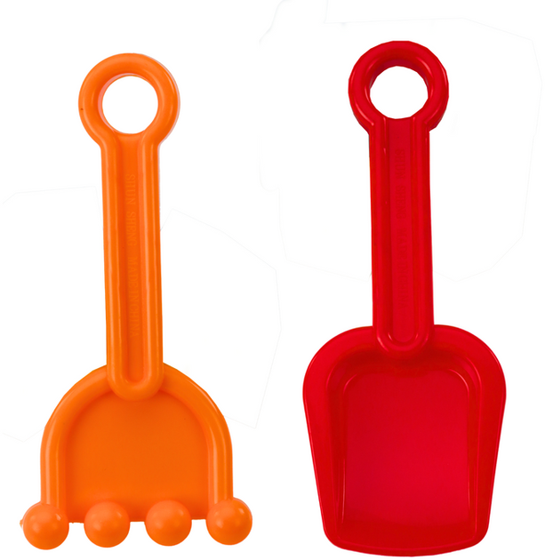Набір для піску LEAN Toys Блакитний 8 елементів 20155 (5905991023401) - зображення 3