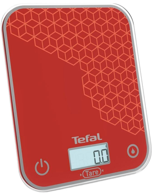Ваги кухонні Tefal Optiss GRAPHIC RED BC50D7V0 - зображення 2