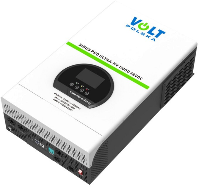 Hybrydowy inwerter Volt Polska SinusPro Ultra-HV 11 kVA (5.2 kW) 1-fazowy (5904100452132) - obraz 3