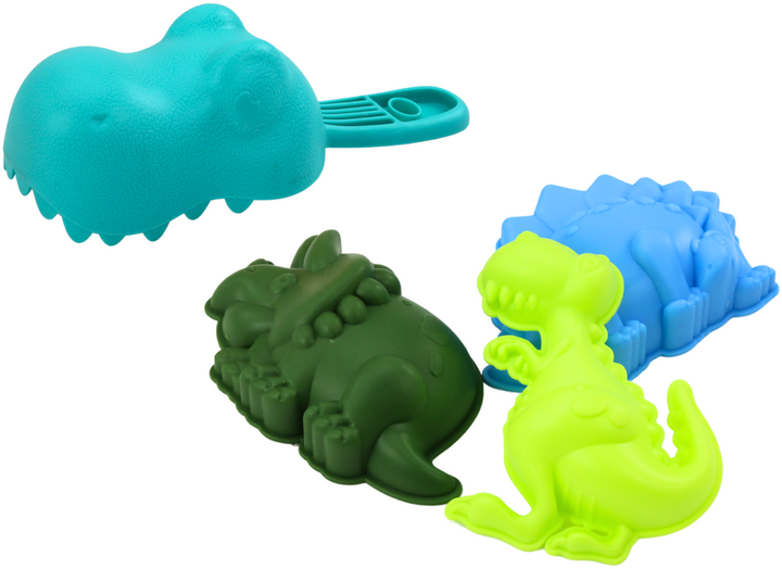  Zestaw do piasku LEAN Toys Dinozaur 7 elementów 18544 (5905991021636) - obraz 4