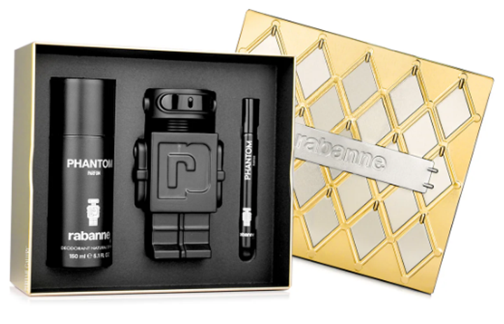 Zestaw męski Paco Rabanne Phantom Parfum woda perfumowana 100 ml + dezodorant 150 ml + miniaturka 10 ml (3349668642670) - obraz 3