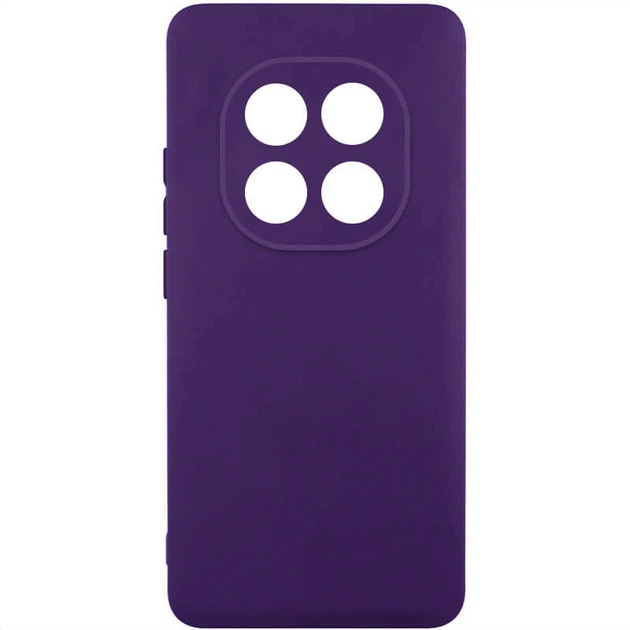 Чохол TPU GETMAN Liquid Silk Full Camera для Xiaomi Redmi Note 14 Pro+ 5G Темно фіолетовий / Dark Purple - Фото 1 Чохол TPU GETMAN Liquid Silk Full Camera для Xiaomi Redmi Note 14 Pro+ 5G Темно фіолетовий / Dark Purple - зображення 1