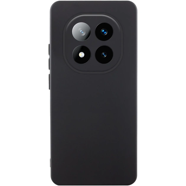 Чохол TPU GETMAN Liquid Silk Full Camera для Xiaomi Redmi Note 14 Pro+ 5G Чорний / Black - Фото 1 Чохол TPU GETMAN Liquid Silk Full Camera для Xiaomi Redmi Note 14 Pro+ 5G Чорний / Black - зображення 1