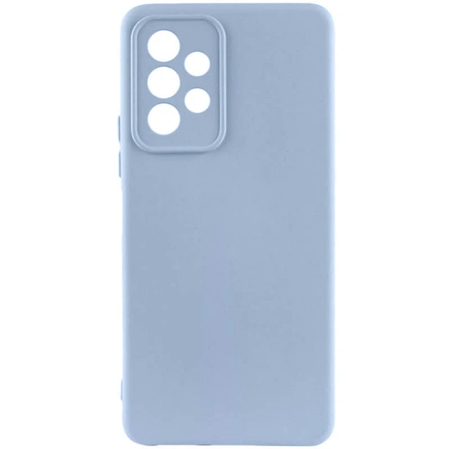 Чохол TPU GETMAN Liquid Silk Full Camera для Samsung Galaxy A33 5G Блакитний / Lilac Blue - Фото 1 Чохол TPU GETMAN Liquid Silk Full Camera для Samsung Galaxy A33 5G Блакитний / Lilac Blue - зображення 1