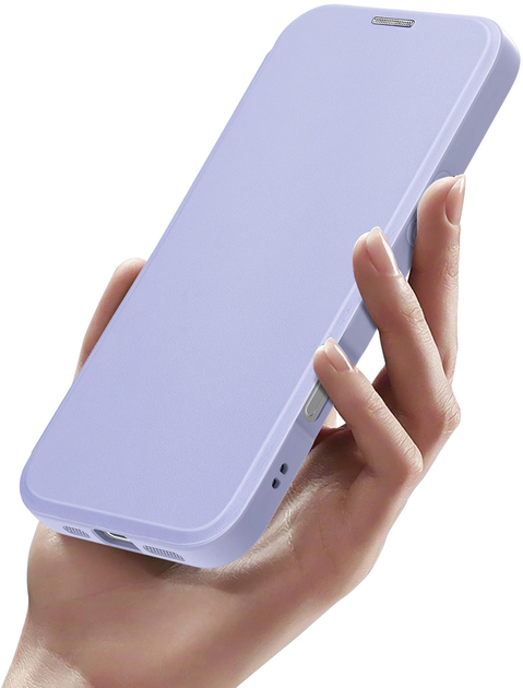 Etui z klapką Dux Ducis Skin X Pro do Apple iPhone 16 Purple (6934913004449) - obraz 6