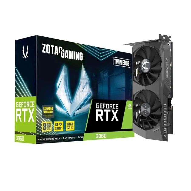 Відеокарта Zotac Gaming GEFORCE RTX 3060 TI TWIN Edge OC 8GB GDDR6 (ZT-A30610H-10M:5), Б/в - изображение 3