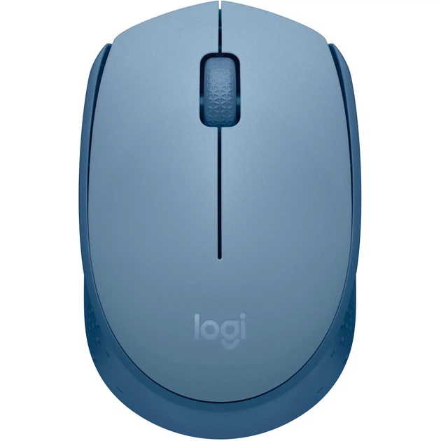 Миша бездротова Logitech M171 Blue/Gray (910-006866) Сірий 32910 - изображение 11