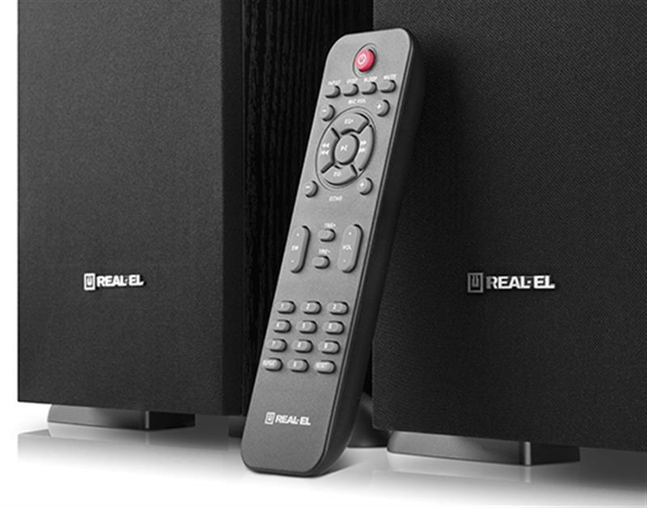 Акустична система REAL-EL S-2030 Black Чорний 22157 - зображення 9