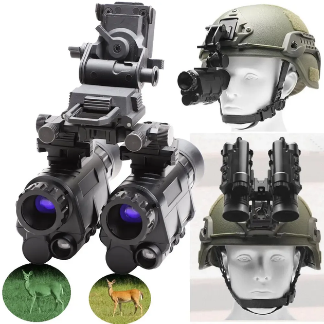 Прилад нічного бачення NVG20 Wi-Fi gen3 940nm на шолом - изображение 3